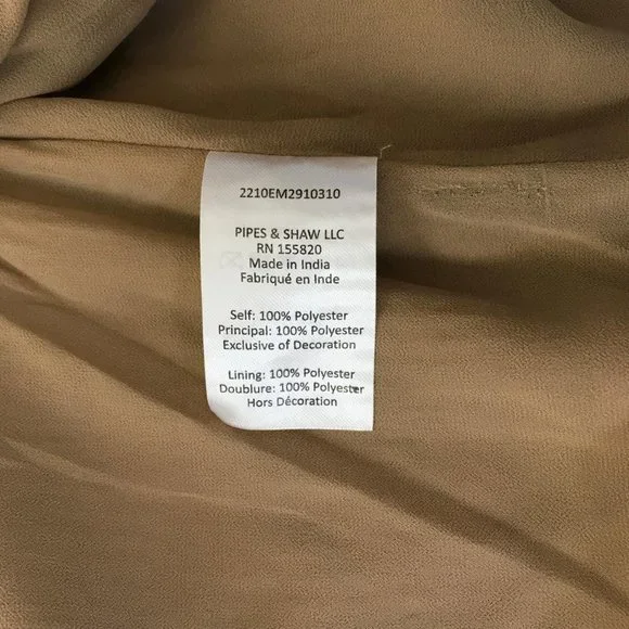 NWT Veronica Beard Women's Phaedra Sequin Bead Embellished Cropped Jacket Gold - Picture 9 of 10